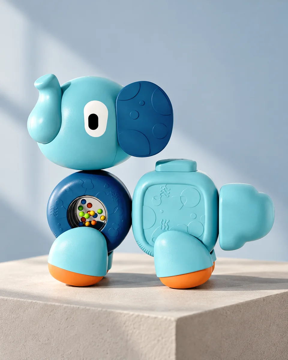 Wholesale toys from Chenghai: modular elephant building toy in the ToyFreight.com collection