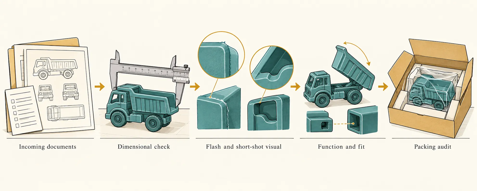 Explanatory diagram for Private-label toy packaging: build an artwork brief from a real SKU